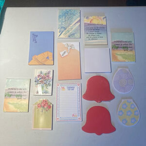 Lot of Notepads Set of 12
Some started some are new sealed